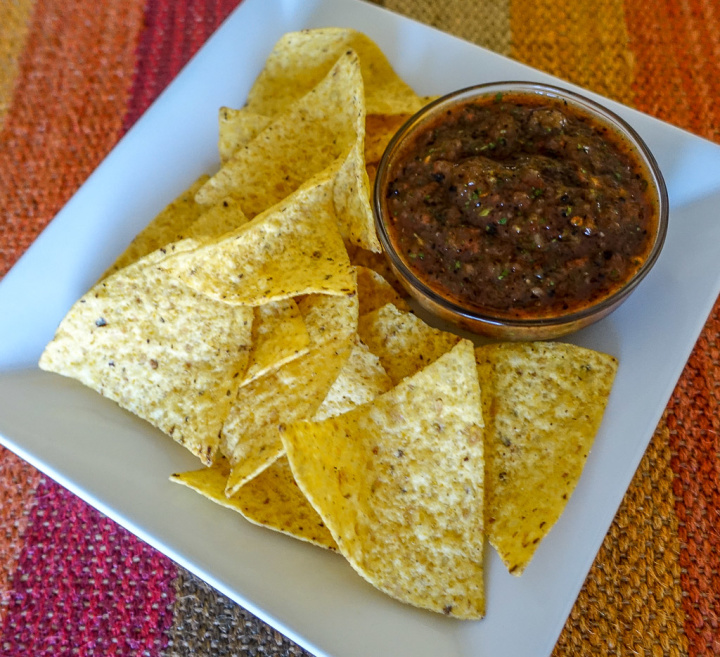 Roasted Tomato Chipotle Salsa-7