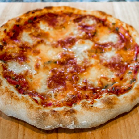 Homemade Pizzeria Style Pizza