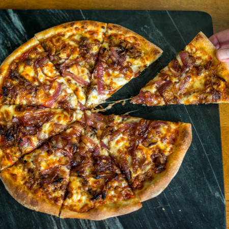 BBQ Pork Pizza