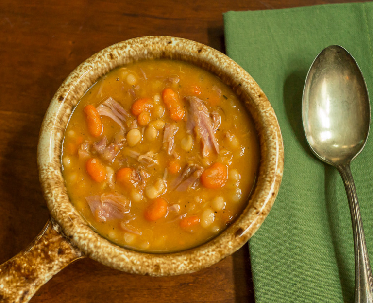 Navy Bean Soup Real Food Finds